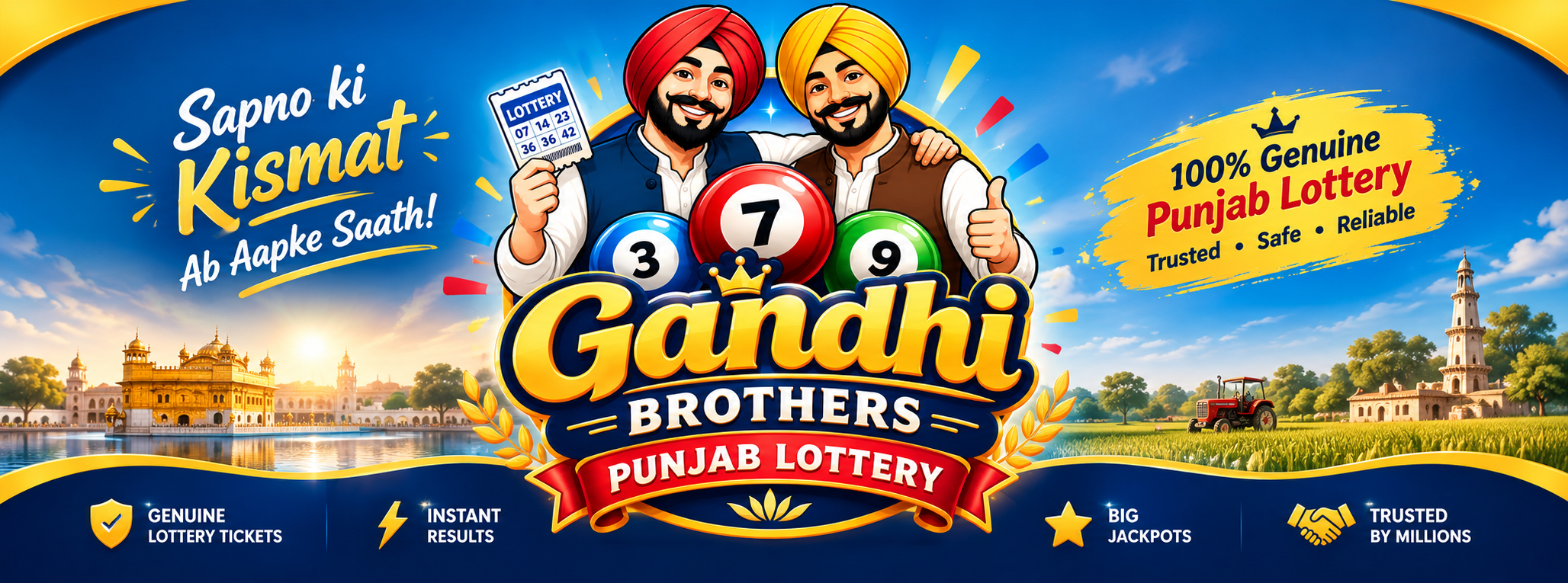 Punjab State Lottery Banner 1